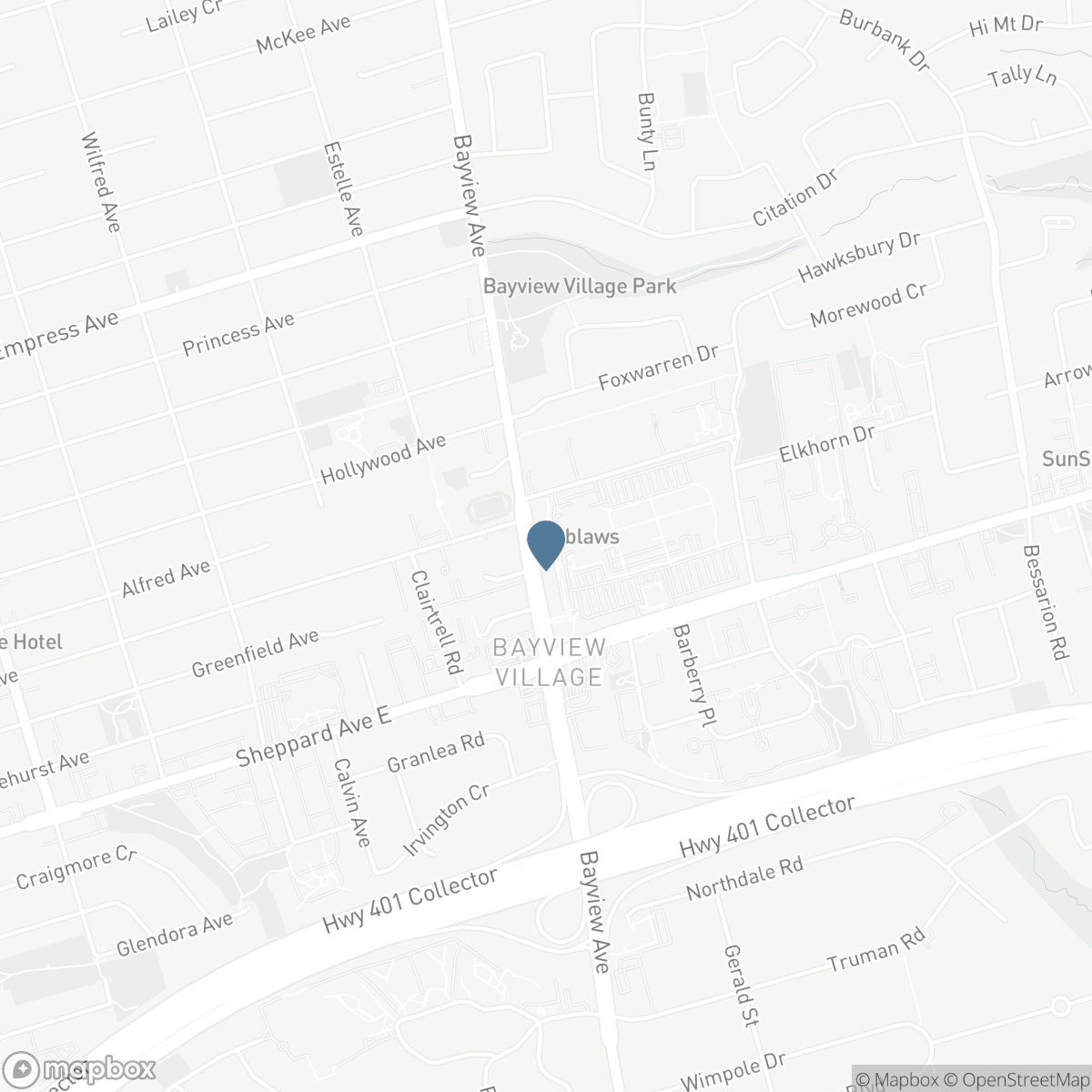 1126 - 2885 BAYVIEW AVENUE, Toronto, Ontario M2K 0A3